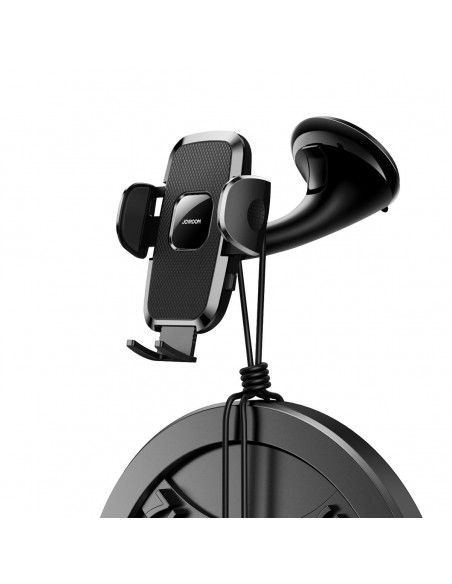 Automobilinis telefono laikiklis Joyroom JR-ZS259 (windshield) juodas