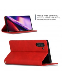 Dėklas Business Style Samsung A356 A35 5G raudonas 2
