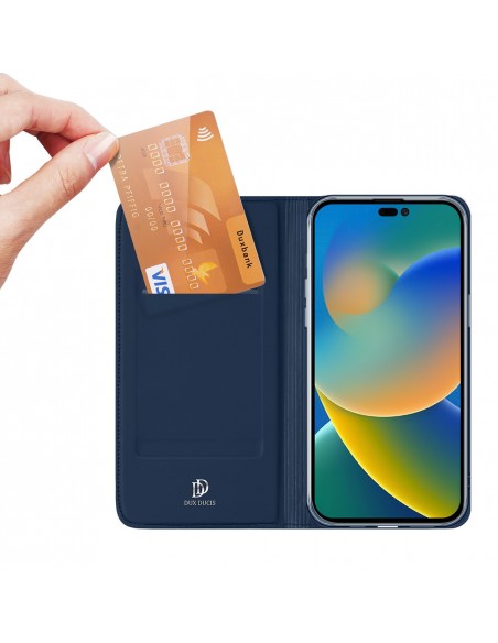 Dėklas Dux Ducis Skin Pro Samsung A556 A55 5G tamsiai mėlynas