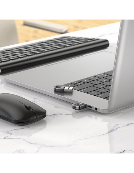 Bluetooth adapteris Hoco UA28 Bluetooth 5.1 juodas