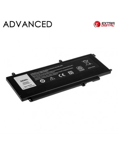 Nešiojamo kompiuterio baterija DELL D2VF9, 3400mAh, Extra Digital Advanced