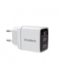 Kroviklis CHOETECH GaN 2xUSB Type-C: 35W, PD
