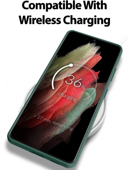 Dėklas Mercury Silicone Case Samsung A356 A35 5G tamsiai žalias