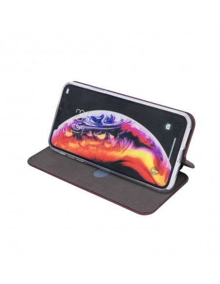 Dėklas Book Elegance Xiaomi Redmi Note 13 4G bordo