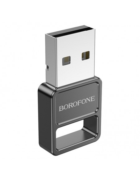 Bluetooth adapteris Borofone DH8 Bluetooth 5.1 juodas