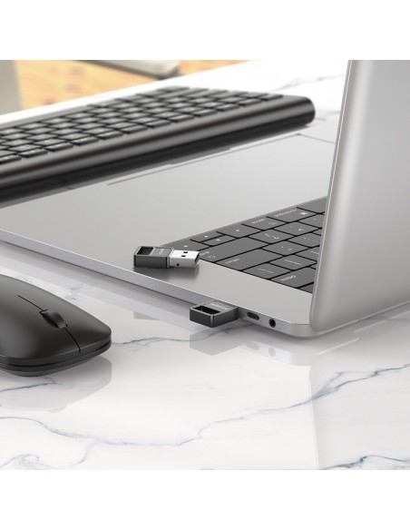 Bluetooth adapteris Borofone DH8 Bluetooth 5.1 juodas