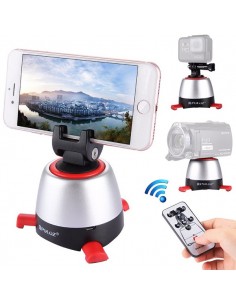 PULUZ Electronic 360 Degree Rotation Panoramic Head with Remote Controller for Smartphones, GoPro, D