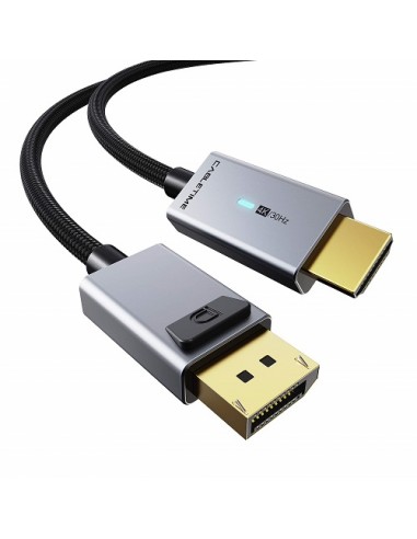 Premium kabelis DisplayPort - HDMI, 4K/30Hz, 1m
