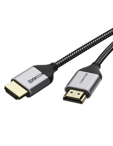 Premium klasės kabelis HDMI - HDMI, 8K, UHD, 1m, 2.1 ver