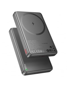 Išorinė baterija Power Bank Hoco Q26A PD20W Magnetic 10000mAh juoda