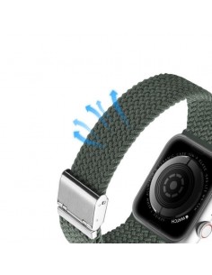Apyrankė Dux Ducis Mixture II Series Apple Watch 38/40/41mm Olive Green 2