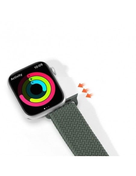 Apyrankė Dux Ducis Mixture II Series Apple Watch 38/40/41mm Olive Green