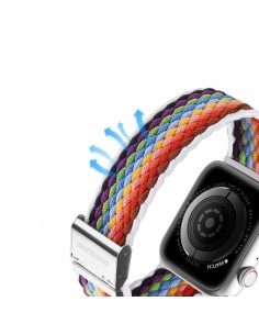 Apyrankė Dux Ducis Mixture II Series Apple Watch 38/40/41mm Pale Stripes 2