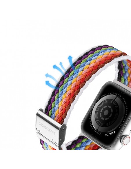 Apyrankė Dux Ducis Mixture II Series Apple Watch 38/40/41mm Pale Stripes