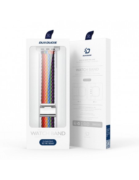 Apyrankė Dux Ducis Mixture II Series Apple Watch 38/40/41mm Pale Stripes