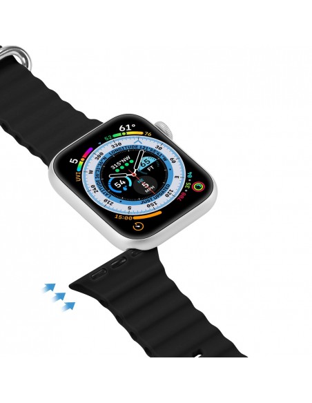 Apyrankė Dux Ducis OceanWave Series Apple Watch 38/40/41mm Black