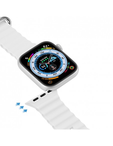 Apyrankė Dux Ducis OceanWave Series Apple Watch 38/40/41mm White
