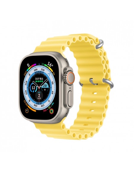 Apyrankė Dux Ducis OceanWave Series Apple Watch 38/40/41mm Yellow