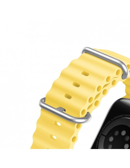 Apyrankė Dux Ducis OceanWave Series Apple Watch 38/40/41mm Yellow