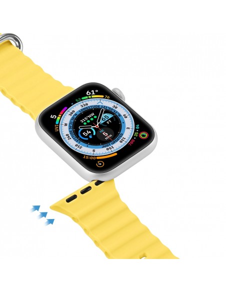 Apyrankė Dux Ducis OceanWave Series Apple Watch 38/40/41mm Yellow