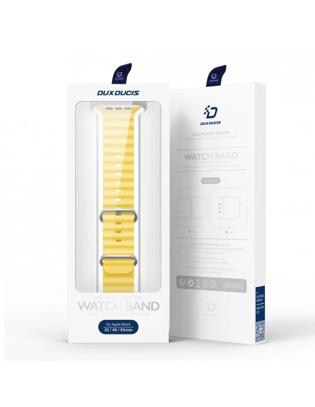 Apyrankė Dux Ducis OceanWave Series Apple Watch 38/40/41mm Yellow