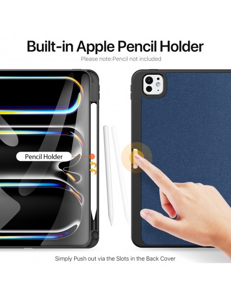 Dėklas Dux Ducis Domo Apple iPad Pro 11 2024 juodas