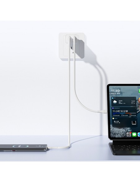 Įkroviklis Awei C15-EU 2xUSB-A 10W baltas