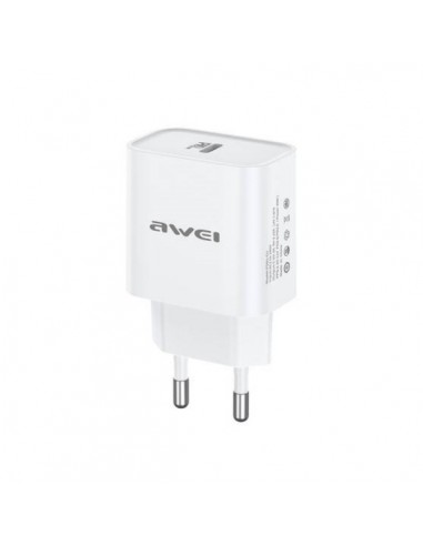 Įkroviklis Awei PD61-EU 20W USB-C baltas