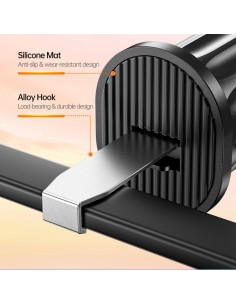 Automobilinis telefono laikiklis Awei X52 Magnetic (air vent) juodas 2