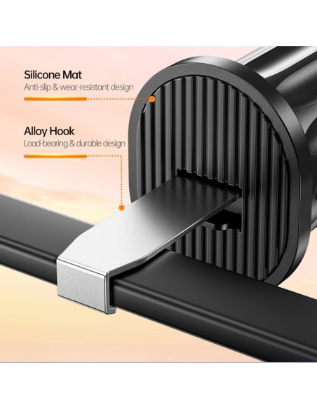 Automobilinis telefono laikiklis Awei X52 Magnetic (air vent) juodas