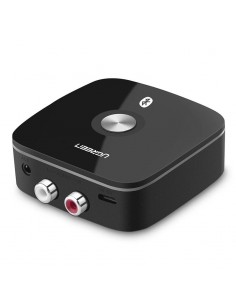 Bluetooth adapteris imtuvas Ugreen CM106 2xRCA/AUX Bluetooth 5.1 juodas