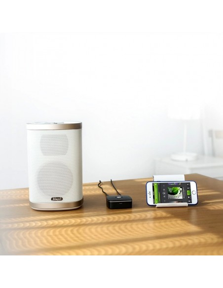 Bluetooth adapteris imtuvas Ugreen CM106 2xRCA/AUX Bluetooth 5.1 juodas