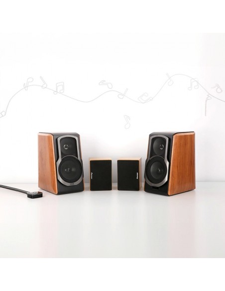 Bluetooth adapteris imtuvas Ugreen CM106 2xRCA/AUX Bluetooth 5.1 juodas