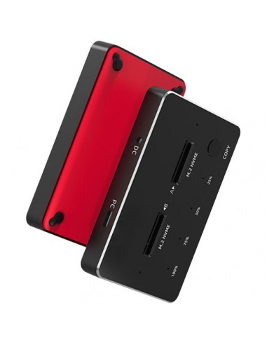 Docking Station 2x M.2 SATA/ NVME SSD iki 10Gbps