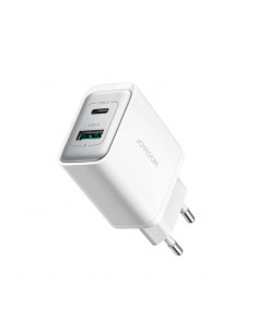 Įkroviklis Joyroom JR-TCF15 USB-C/USB-A 30W baltas