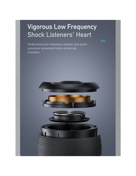 Bluetooth nešiojamas garsiakalbis Awei Y669 31W juodas