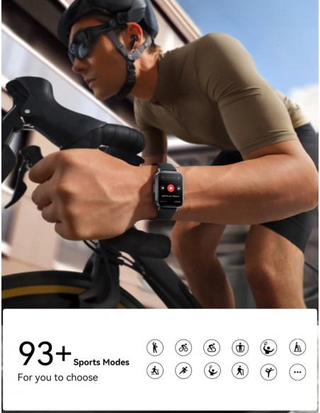 Išmanusis laikrodis Joyroom JR-FT3S Fit-Life Series (Make/Answer Call) Space Grey