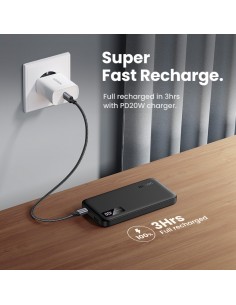 Išorinė baterija Power Bank Ugreen PB311 20W 10000mAh (25742) juoda 2