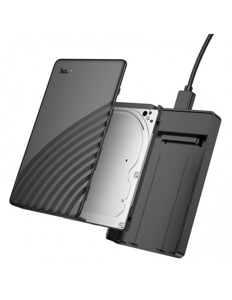 Kietojo disko korpusas Hoco HB46 USB3.0 2.5'' SATA Hard Drive Enclosure juodas