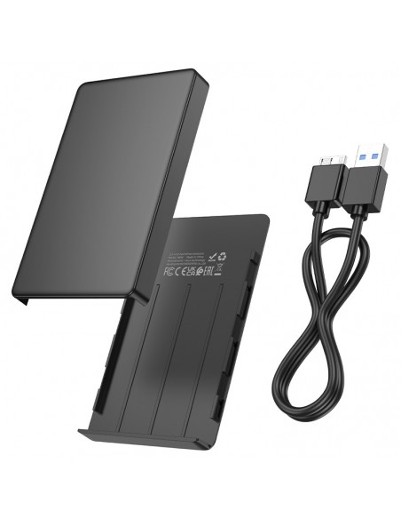 Kietojo disko korpusas Hoco HB46 USB3.0 2.5'' SATA Hard Drive Enclosure juodas