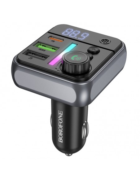 FM bangų moduliatorius Borofone BC50 PD20W+QC3.0