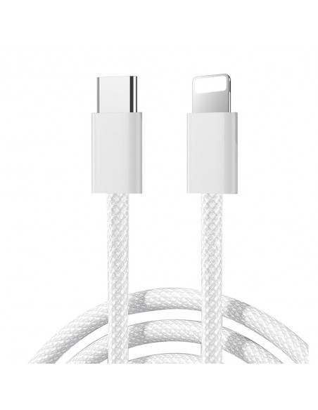 USB kabelis Joyroom S-A45 USB-C to Lightning 30W 1.2m baltas