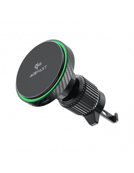 Automobilinis laikiklis-įkroviklis Acefast D33 MagSafe 15W juodas