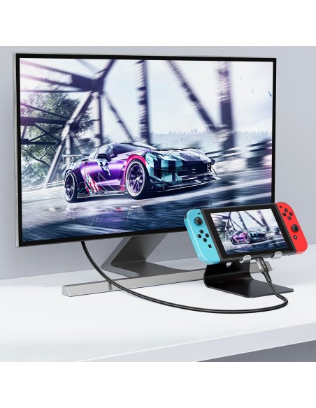 Kabelis Acefast C1-10 USB-C to HDMI 1.8m juodas