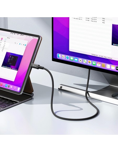 Kabelis Acefast C1-10 USB-C to HDMI 1.8m juodas