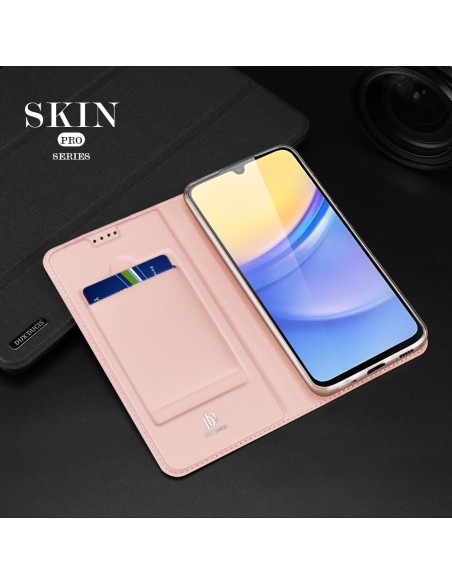 Dėklas Dux Ducis Skin Pro Samsung A165 A16 4G/A166 A16 5G rožinio aukso