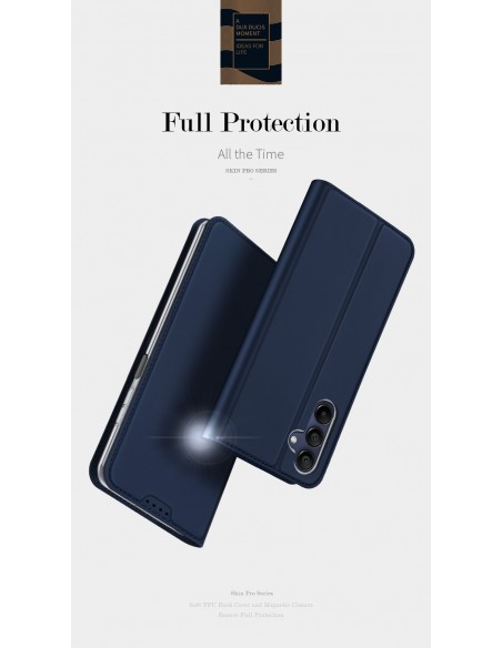 Dėklas Dux Ducis Skin Pro Samsung A165 A16 4G/A166 A16 5G tamsiai mėlynas