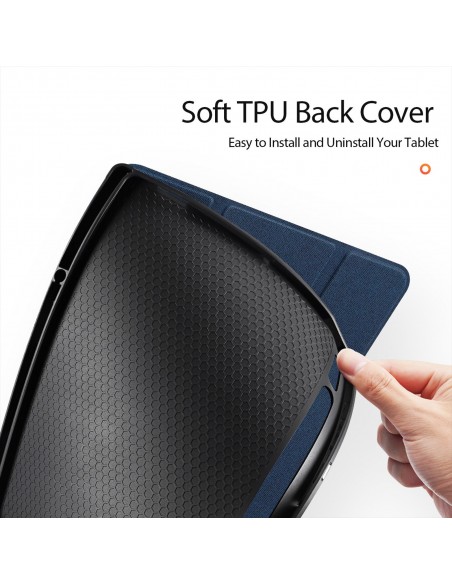 Dėklas Dux Ducis Toby Samsung X920 Tab S10 Ultra juodas