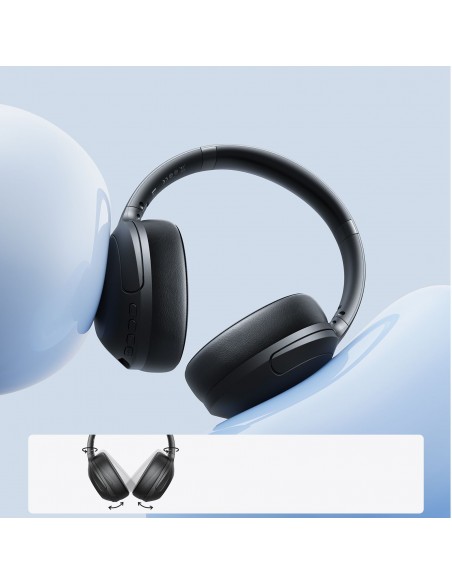 Belaidės ausinės Joyroom JR-JH2 Hybrid ANC juodos