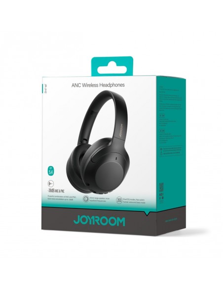 Belaidės ausinės Joyroom JR-JH2 Hybrid ANC juodos